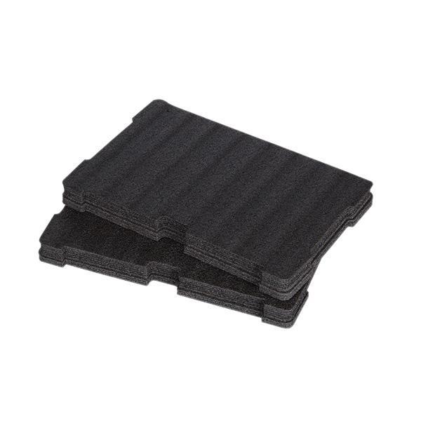 Foam Insert, Customizable, For Use With: 48-22-8424, 48-22-8425, 48-22-8450 Tool Boxes and Tool Cases and Modular Storage System, Foam, Gray, 23.46 in L x 13.23 in W x 1.77 in H Dimensions