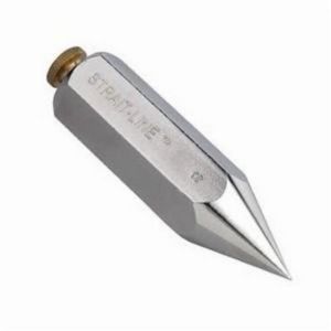 BOB PLUMB 12OZ MACHINED STL NP MTLC SIL