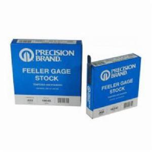 Feeler Gage, 1 Blades, 25 ft Coil Blade Length, 1/2 in Blade Width, 0.001 in Blade Thickness, C1095 Spring Steel