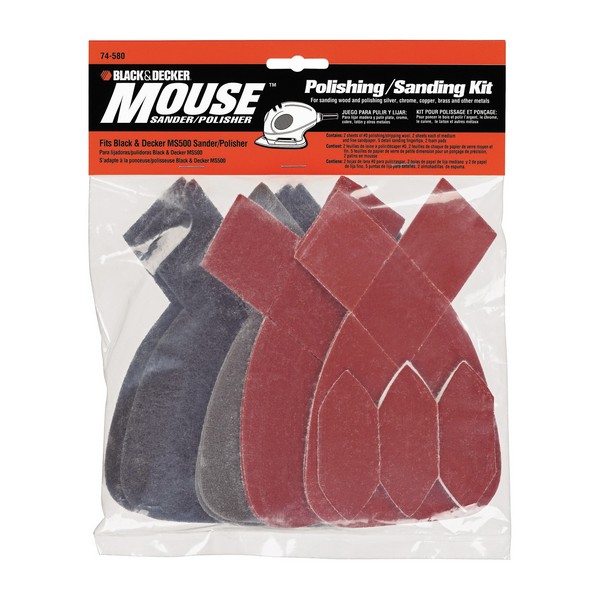 Sanding/Polishing Kit, Foam Pad, 3/4 Inch Pile, Cordless
