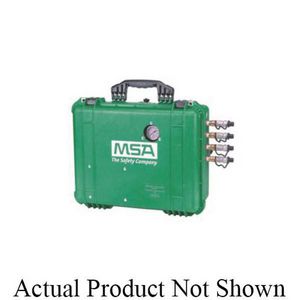 Breathing Air Filtration Box, Breathing Air Distribution System, 50 cfm Flow Rate, 125 psi Pressure, Specifications Met: NIOSH Approved, ASME Approved, 16-3/4 in H x 23-1/2 in W x 8-1/2 in D Dimensions