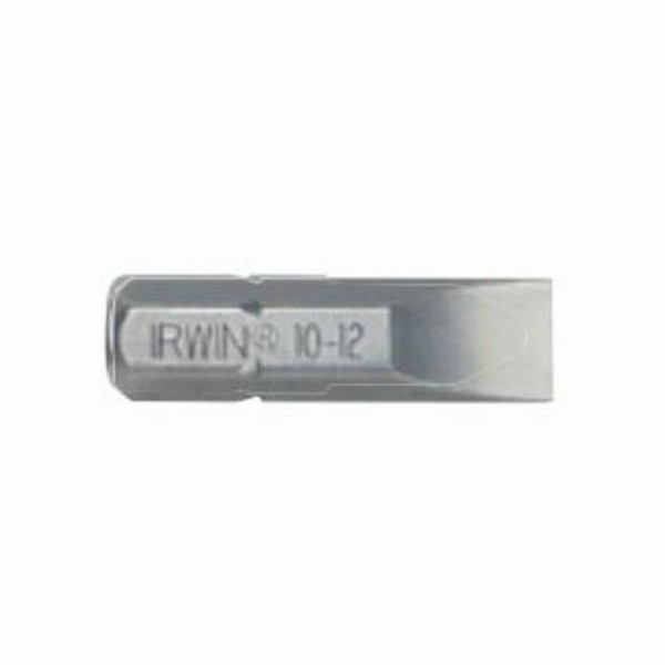 Insert Bit, Measurement System: Imperial, #3-4 Point, Slotted Point, 1-1/2 in Overall Length, Hex Shank, 5/16 in Shank, Industrial Grade S2 Steel