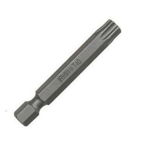 Power Bit, Measurement System: Imperial, T8 Point, Torx® Point, 1-15/16 in Overall Length, Hex Shank, 1/4 in Shank, Industrial Grade S2 Steel