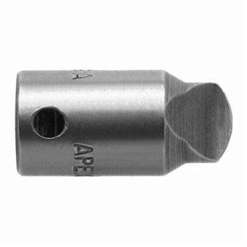 Insert Bit, Measurement System: Imperial, #4 Point, Slotted Point, 1 in Overall Length, Hi-Torque Slotted Shank, 3/8 in Shank, Steel