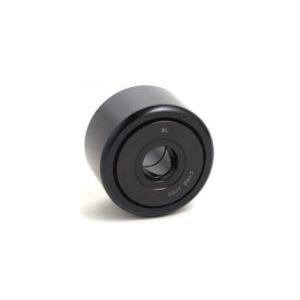 Yoke Roller, Crowned Outside Diameter, Series: CCYR-S, 5/16 in Bore, 1 in Roller Diameter, 5/8 in Roller Width, 11/16 in Overall Width, 6120 lb Load, Sealed Closure, -20 to 248 °F, Steel Roller, Black Oxide