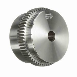 Flexible Hub, 03 Coupling, 4 Inch Bore Diameter, 5-5/8 Inch Diameter, 6800 RPM Maximum, 3-19/32 Inch Length Through Bore, Carbon Steel