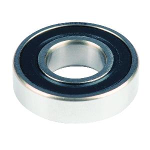 Deep Groove Ball Bearing, Thin Section Straight Bore, Series: 61000, 40 mm Bore Dia, 62 mm Outside Dia, 12 mm W, Dual Contact Seal Closure, 13.7 kN Dynamic/9.9 kN Static, Steel Cage, 11000 RPM Grease/13000 RPM Oil Maximum