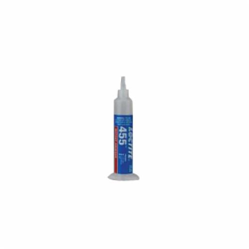 Instant Adhesive, 1-Part High Viscosity, Series: Prism® 455™, Syringe Container, 10 g Container, Cyanoacrylate Base, 90 s Begins to Harden, 40 s Setting, 24 hr Curing, Cloudy/Light Yellow