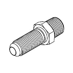 ADAPTER BHD 1-1/16-12 X 1/2-14 STL STR