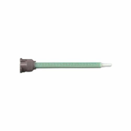 Static Mix Nozzle, Square Tapered Tip, Specifications: 24 Elements, 5.3 mm ID x 4.8 in L, For Use With: 50 mL 2-Part Adhesives with 1:1/2:1 Mix Ratio, B Style Cartridges