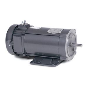 DC Motor, 0.75 HP Power, 12 VDC, 66 A, 1800 RPM Speed, Totally Enclosed Fan Cooled Enclosure, 56C Frame, 5/8 in Shaft, Reversible Rotation, Sealed Bearing, Foot Rigid Mounting, 40 C°, Insulation Class: Class F, Steel, 15.26 in L x 7.19 in W Dimensions