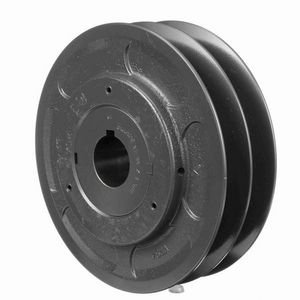 FHP Variable Pitch Sheave, Series: 2VP, Finished Bore, 1-5/8 in Bore, 8-1/2 in OD, 6.9 to 7.9 in (A)/7.2 to 8.4 in (B)/8.4 to 7.2 in (5V) Pitch Diameter, 2 Grooves, 1-5/8 to 2-3/8 in Face Width, 3.3 in Overall Length, For Use With: GripBelt® A and B,