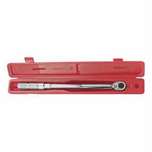 Micrometer Torque Wrench, 3/4 in Drive, 120 to 600 ft-lb, Ratcheting, Graduations: 2 ft-lb, 41 in Overall Length, CW/CCW, +/-3% CW, +/-6% CCW Accuracy, Audible Click Indicator, Ergonomic, ASME B107.14M, Steel, Full Polished