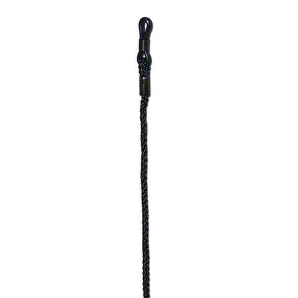 Eyewear Lanyard, Economy, For Use With: Bouton® Safety Glasses, Slim Nylon, Black