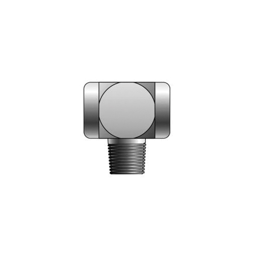 Hydraulic Tee, SAE to SAE, Series: G60, 1-11-1/2 Nominal, Female NPTF on Run x Male NPTF