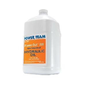 Flame-Out® Hydraulic Oil, 1 gal Container, Can Container, Liquid Form, Amber/Transparent, Petroleum Odor/Scent, 500 deg F Flash Point, -15 deg F Pour Point, 0.91 at 60 deg F Specific Gravity, 140 min Viscosity Index, Composition: <gt/> 94% Synthetic