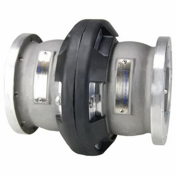 Safety Break-Away Coupling, Coupling Fitting/Connector, 4 Inch Nominal, TTMA Flange End Style, 230 psi Pressure, 70 °F, Aluminum, 239 mm L x 210 mm W Dimensions
