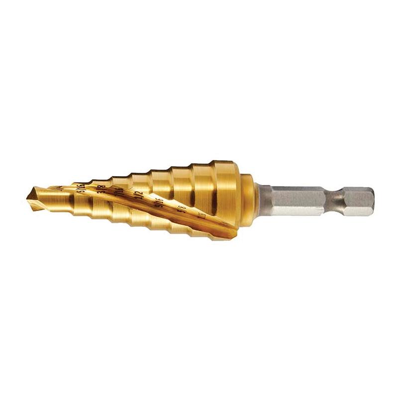 #1 Step Drill Tin 1/8-1/2