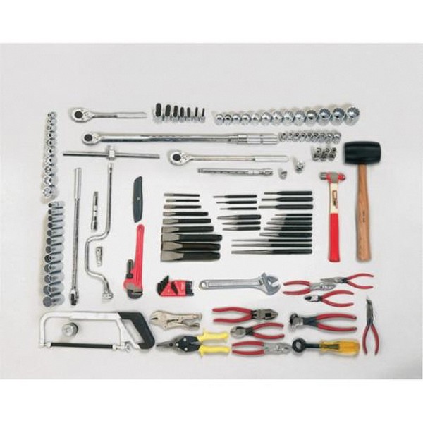 Master Tool Sub Set, 1/2 in Drive, 106 Piece