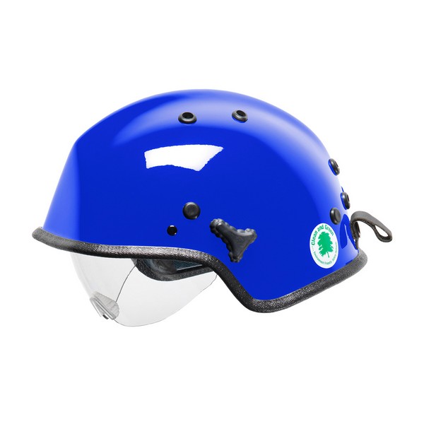 Water Rescue Helmet, Series: WR7H™ 818, Universal, Fits Hat Size: 52 to 64 cm, Blue, DuPont® Kevlar® Composite Outer Shell, Polyurethane Inner Shell, Ribbon Cradle Suspension, 11.8 in L x 9.1 in W
