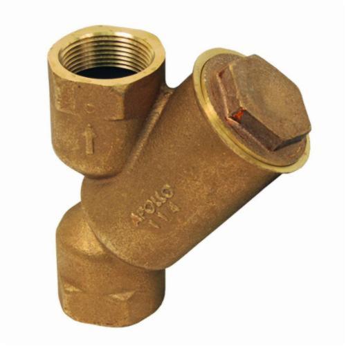Y-Line Strainer, 1 Inch Nominal, FNPT Connection, Cast Bronze Body, Domestic