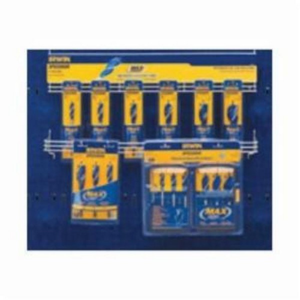 Self-Feed Bit Merchandiser, 16 Piece, Merchandiser Tool Storage Type, Yes Tool Storage Included
