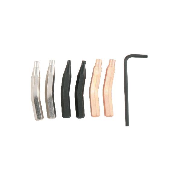 Tip Kit, For Use With: 20° P87 Snap Ring Retaining Pliers, Alloy Steel