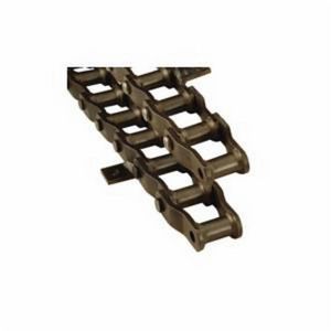 Narrow Mill Chain, End Riveted, Series: WH, 3.075 Inch Pitch, 0.56 Inch Pin Diameter, 3-1/4 Inch Pin Length, 1.22 Inch Roller Diameter, 2-1/4 Inch Roller Width, 1-1/4 Inch Plate Height, 1/4 Inch Plate Thickness, 39 Links, 1 Strands, 36000 ft-lb Tensile Strength, Welded Steel