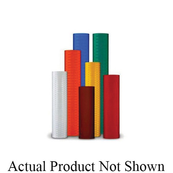 Reflective Sheeting, High Intensity, Series: 3935, 10 Yard Length, 48 Inch Width, Prismatic, Blue, Pressure Sensitive Adhesive, 10 years Durability, 65 °F
