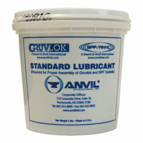Groove Lube, Tub Container, 1 qt Container, Paste Form, 1.06 Specific Gravity