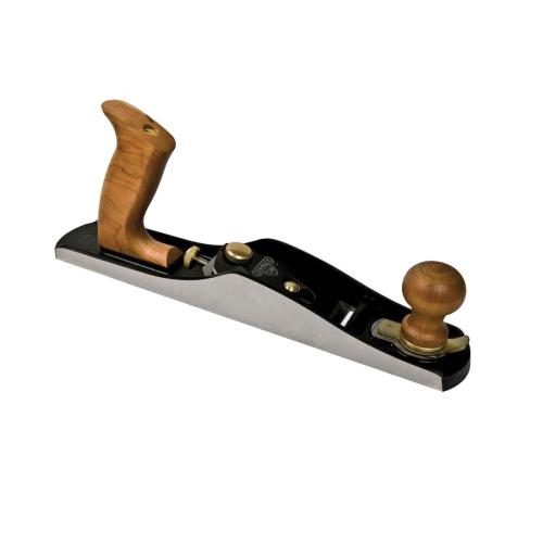 Jack Plane, Low Angle, Series: Sweetheart™, 2 in Blade Width, 1/8 in Blade Thickness, Steel Blade, Cast Iron Body, Cherry Wood Handle, 14 in Overall Length, 2-1/2 in Overall Width