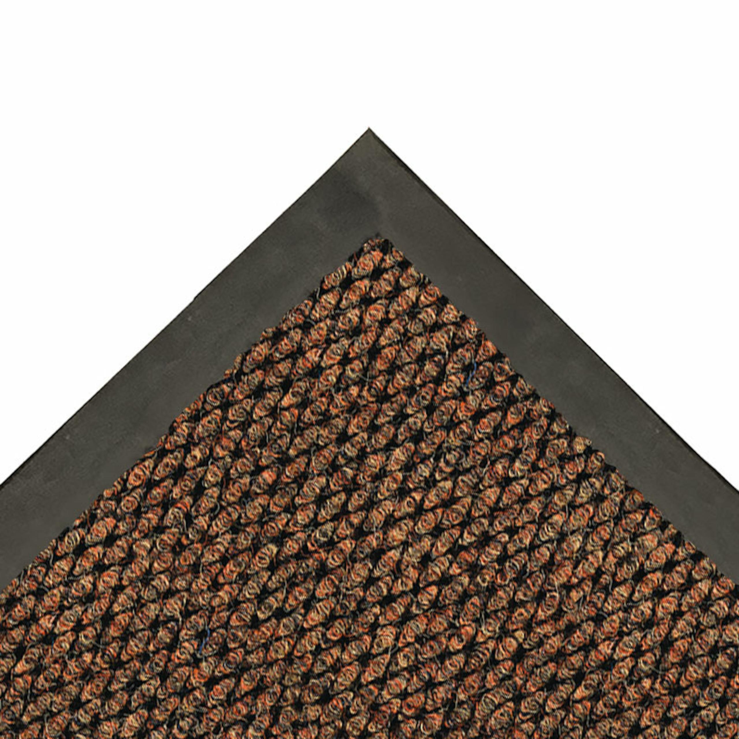 Entrance Mat, Master Trax® Lite, Series: 371, 75 ft Length, 13 ft Width, 3/8 in Thickness, Zinc, Polypropylene, Berber Surface, Natural Rubber Backing, Heat Sealed Edge, Indoor/Outdoor