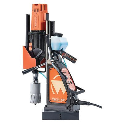 Magnetic Drill Unit, 240 to 700 RPM Spindle Speed, 4 Spindle Speed, 120 V AC, 20 A, 375 mm L x 214 mm W x 723 mm H