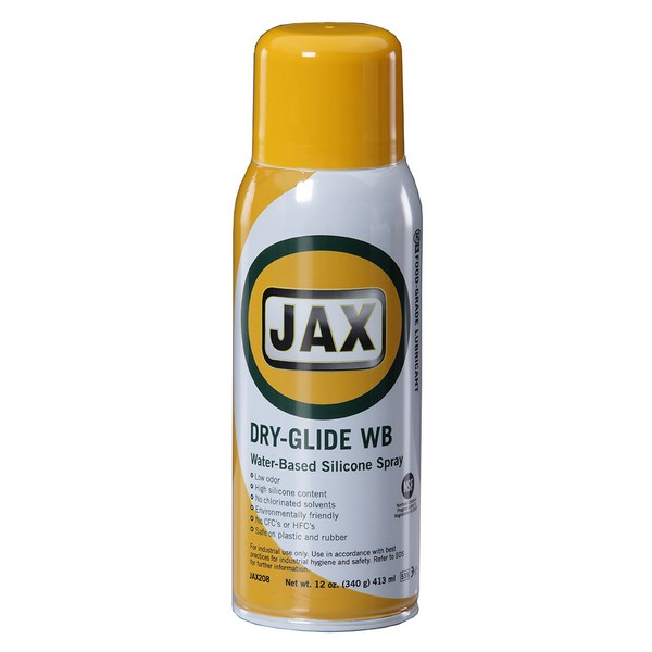 Dry-Glide WB Silicone Food Grade H1, 16 oz Aerosol Can, Water Based