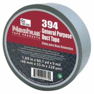 Multi-Purpose Duct Tape, 2 Inch Width, 60 Yard Length, 8.5 mil Thickness, Silver