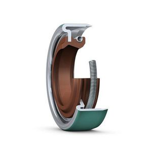 Oil Seal, 1.25 Inch Shaft Diameter, 1.75 Inch Bore Diameter, 1.754 Inch Outside Diameter, 0.25 Inch Width, Fluoroelastomer