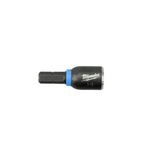 Insert Nut Driver, Magnetic, 3/8 in Drive, 1-1/2 in Overall Length, Steel