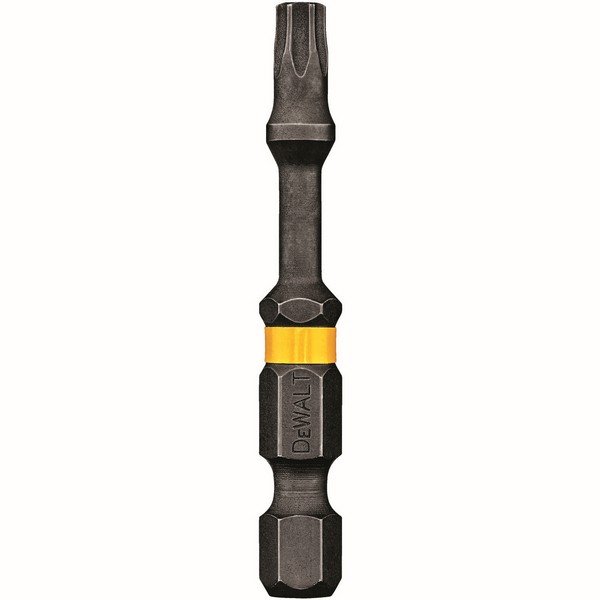 Insert Bit, T8 Point, Torx® Point, 2 in Overall Length, Hex Shank, 1/4 in Shank, S2 Modified Steel
