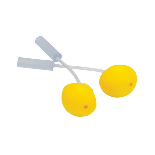 Probed Test Earplugs, 31 dB Noise Reduction, Universal Size, Slow Recovery Foam Plug
