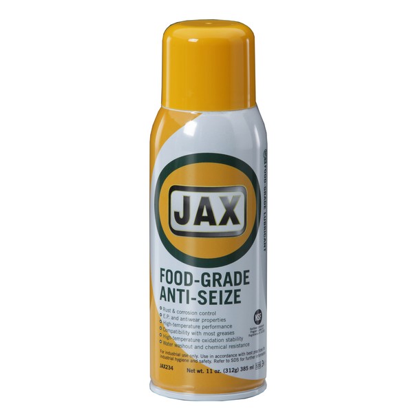 Food Grade Anti-Seize Compound, 16 oz Aerosol Can, 12/Case
