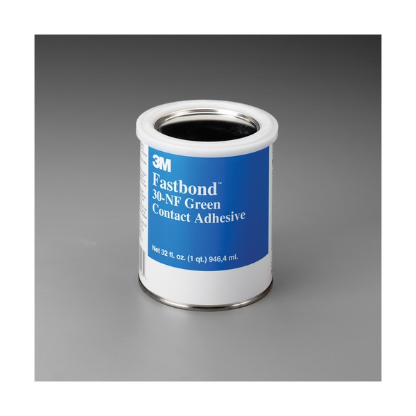 Contact Adhesive, High Strength Non-Flammable, Can Container, 1 qt Container, Polychloroprene Base