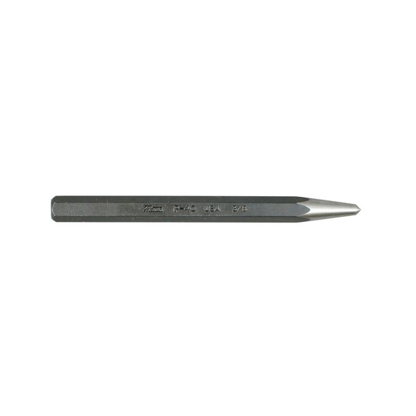 Center Punch, 1/4 Inch Tip, 3-1/2 Inch Overall Length