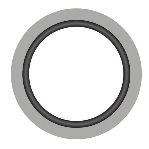 Bonded Seal, British International to International, Series: G64, Specifications: 21/32 in ID