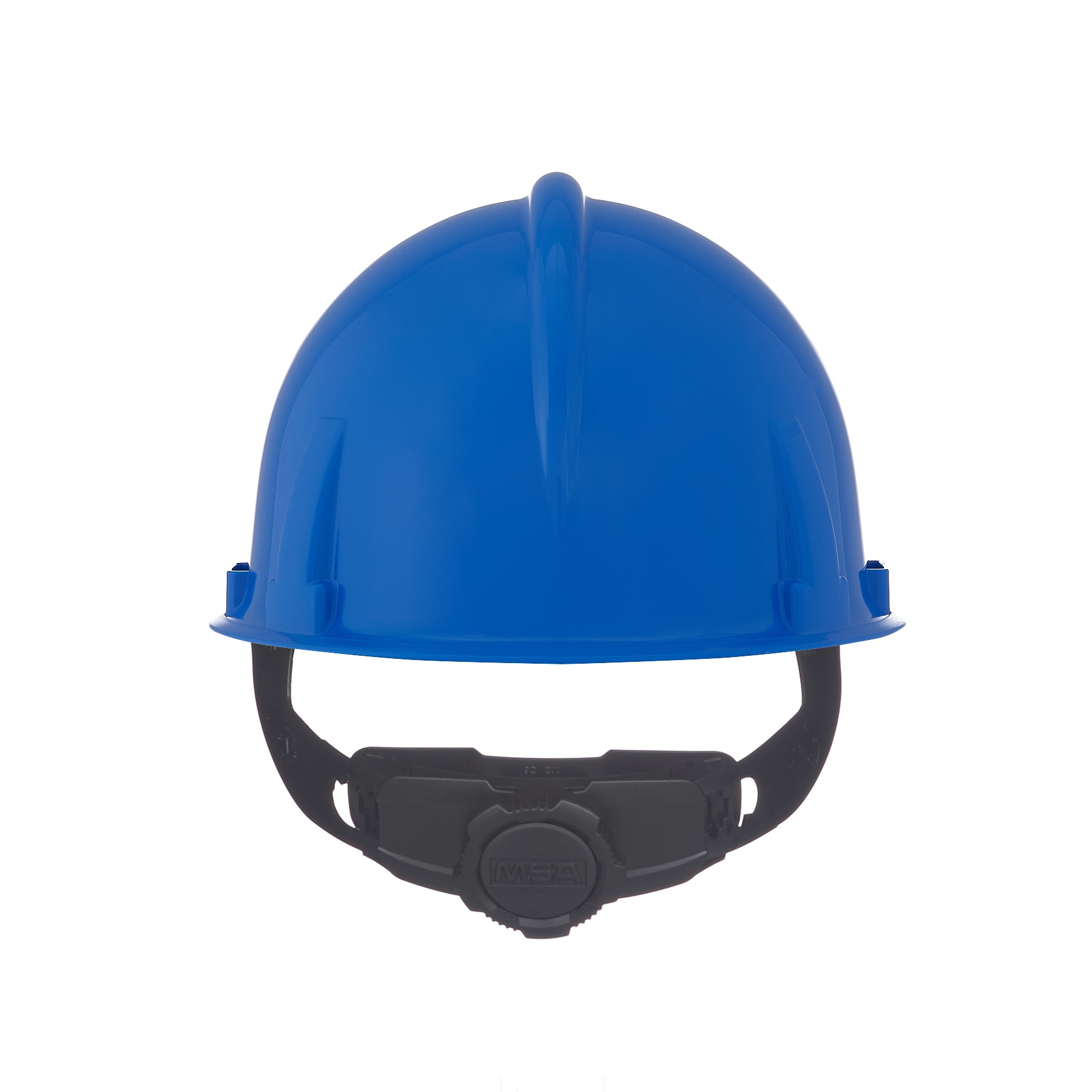 Hard Hat, Cap Style, Standard Size, Fits Minimum Hat Size: 6-1/2, Fits Maximum Hat Size: 8, Blue, Polycarbonate, 4-Point Suspension, ANSI Electrical Class Rating: Class E, ANSI Impact Rating: Type I, Slotted: Yes, Ratchet Adjustment